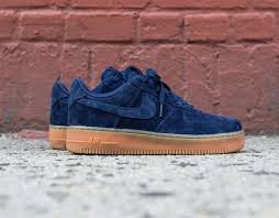 The Lifestyle Nike Air Force 1 Low Suede Midnight Navy Kicksonfire Com Nike Air Sneakers Sneakers Nike
