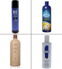 Purple shampoo works best on silver or blonde hair as it can neutralize the brassiness and provide a brighter, clean tone to the hair, explains cosmetic chemist ginger king. 10 Best Blue Shampoos To Buy In 2020