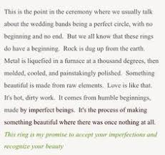 Exchange Of Rings Wording Modern Ring Exchange Ring Exchange Vows Wedding Ceremony Rings
