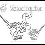 You can now print this beautiful velociraptor math coloring squares addition pixel art coloring page or color online for free. Free Velociraptor Dinosaur Coloring Page Printable The Art Kit
