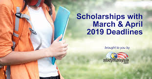 Asean undergraduate scholarship, 2020 is offered for bachelors degree in the field of all subjects (excluding dentistry, law, medicine. Scholarships With March Amp April 2019 Deadlines Studymalaysia Com