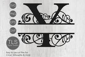 Download Split Monogram Letter Y Svg Letter Y Monogram Svg 375431 Cut Files Design Bundles