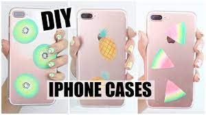 Diy liquid glitter nail polish phone case. Diy Nail Polish Inspired Phone Cases Fruit Edition Youtube