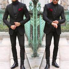 .the workplace, more and more men are wearing separate jackets and trousers. Classy Black Mens Suit Two Pieces Custom Made Wedding Tuxedos Slim Fit Men Formal Wear Jacket Pants Tailor Made Suits Aliexpress