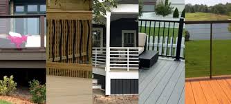 A wrought iron railing looks magnificent when painted but not so good when shabby. How To Choose The Right Railings For Your Deck Or Porch Archadeck Of Raleigh Durham