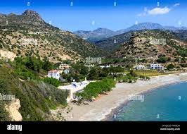 Ferma Beach near Ierapetra, Crete, Greece Stock Photo - Alamy