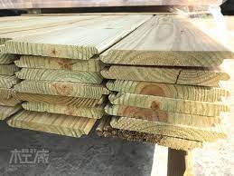 外觀級防腐南方松企口板 文武含 420cm x 12 7cm x 1 8cm wood texture crafts