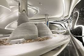 Futuristic Interior Sky Soho By Zaha Hadid Architects Shanghai China Zaha Hadid Zaha Hadid Design Zaha Hadid Interior
