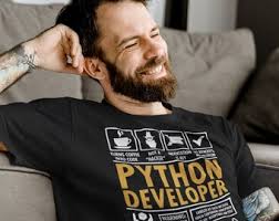 Python Developer Programmer Funny Coder's T-Shirt