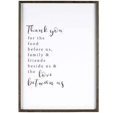 Thank You Prayer Wood Wall Decor Tuscan Decorating Tuscan Wall Decor Hobby Lobby Decor