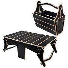 Folding Beach Picnic Table Portable Low Basket Plywood Table Wood Table Camping Childrens Table Collapsable Transformer Change Of Shape In 2021 Plywood Table Folding Picnic Table Camping Table
