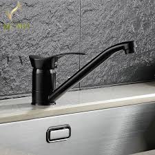 black and white 2 color kitchen faucet