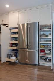 You can decide what fittings you want inside, like adjustable shelves and drawers. Add Pantry Storage To Your Kitchen With Tall Cabinets