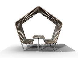 modern shelter for eating and lounging urban furniture design urban furniture outdoor furniture design