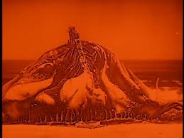 Hayden, under hypnosis, tells of their adventures on mars. The Giant Amoeba From Angry Red Planet 1959