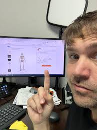 App controlled skeleton for halloween