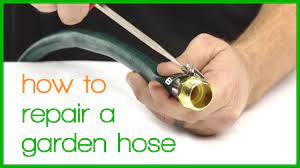Unless, your garden hose has cracks and holes. How To Repair A Garden Hose Youtube