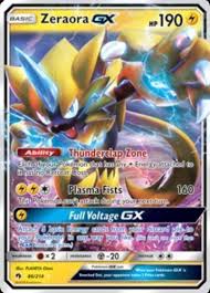 Pok Mon Trading Card Game 183466 Pokemon Card Zeraora Gx 86 214 Lost Thunder H En 2020 Carte Pokemon Ex Carte Pokemon Pok