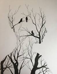 Meaningful Simple Bird On Tree Drawing In Your Head Fine Liner 750x1000 Px Art Drawing Meaningful Drawing Art Drawings Simple Cool Art Drawings Art Drawings Sketches Creative