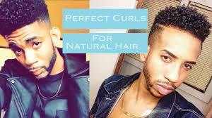 Barber terms and hairstyles for black men. How To Get Perfect Curly Hair For Black Men Natural Dry Hair 2015 Thebrandonleecook Youtube
