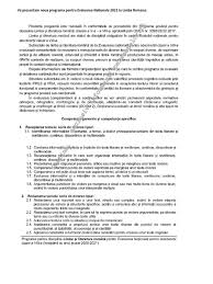 Iata subiectele de la limba romana. Noua Programa Pentru Evaluarea Nationala 2021