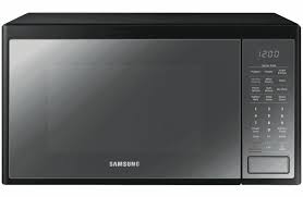 Samsung Ms32j5133bm 32l 1000w Black Mirror Finish Microwave At The Good Guys Black Mirror Black Microwave Microwave
