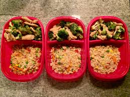 How meal timings affect your waistline. Meal Prep Saturday Night Skinny Chicken Broccoli With Trader Joe S Veggie Fried Rice 1200isplenty