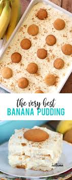 Best Easy Banana Pudding Recipe With Vanilla Wafers How To Make Recipe Easy Banana Pudding Recipe Banana Dessert Recipes Easy Banana Pudding