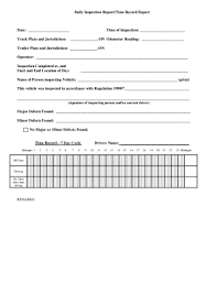 All vehicles designed with seat (safety) belts must have seat (safety) belts for both you and the when interacting with the department of motor vehicles (dmv) virtual assistant, please do not include any. Schedule 1 Daily Inspection Of Trucks Tractors And Trailers Fill Out And Sign Printable Pdf Template Signnow