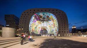 Rotterdam und hamburg machen es vor. Mega Markthalle In Rotterdam Eroffnet Shoppen Mit Mvrdv Architektur Und Architekten News Meldungen Nachrichten Baunetz De