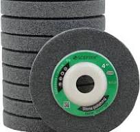 SCEPTRE GOLD 4” Stone Polishing Pads Set – 100mm Diamond Disc, 15200 RPM, Wet & Dry Use for Marble, Granite & Concrete (Pack of 10) : Amazon.in: Home ...