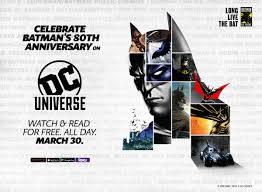 The official page for the film batman & robin. Dc Universe Celebrates 80 Years Of Batman With One Day Stream Free Event Dc