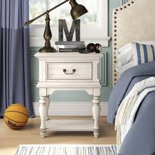 Nightstands are an essential element in any bedroom. Birch Lane Kelton 1 Drawer Nightstand In Antique White Reviews Wayfair