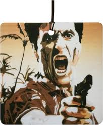 Al Pacino Scarface Car Air Freshener (Famous Celebrity Stars Icons/Fun Xmas  Christmas Stocking Filler/Secret Santa/Novelty Scented Gift) :  Amazon.co.uk: Automotive