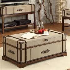 Bon Voyage Steamer Trunk Lift Top Coffee Table From Riverside Furniture Coffee Tables For Sale Coffee Table Trunk Coffee Table With Drawers