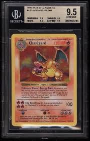 Save 5% on 2 select item (s) free shipping. 1999 Pokemon 1st Edition Charizard Holo Bgs 10 Sells For Over 55 000