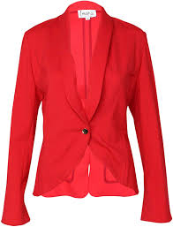 Shop over 180 top womens cotton knit blazer and earn cash back all in one place. Amazon Com Leona By Lauren Leonard Womens Ponte Knit Blazer Red Clothing
