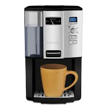 This classically designed coffeemaker is accented with stainless steel for a look that is sure to enhance your countertop. Cuisinart Dcc 3000 12 Cup Coffee On Demand Coffee Maker Black Stainless
