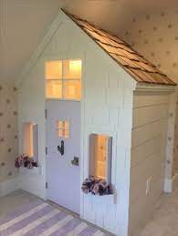 The entire decor of the playhouse seems so homely, resembling the cottages from europe. 49 Best Kids Indoor Playhouse Ideas Indoor Playhouse Kids Indoor Playhouse Play Houses