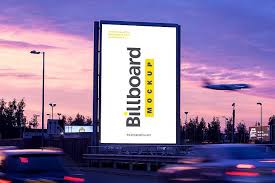 A very stunning and professional free sky advertisement billboard mockup. Billboards Mockups Vol 2 18106 Mockups Design Bundles Billboard Mockup Billboard Mockup Templates