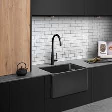 Big families, lots of spaghetti, big pots, piles of washing up. Black Kitchen Sinks Save Up To 60 Today Tap Warehouse
