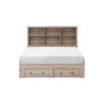 It has an extra deep bookcase. Red Barrel Studio Wrington Solid Wood Storage Bed Reviews Wayfair