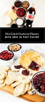 Chopped english walnuts 1 c. Diet Coke Cranberry Chutney With Brie In Puff Pastry Whipperberry