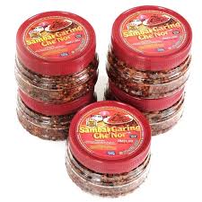 In mijn belevingswereld is het niet denkbaar om géén eieren op een indische rijsttafel te serveren. Sambal Garing Che Nor Photos Facebook