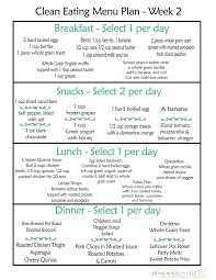 Clean Eating Meal Plan Pdf With Recipes Your Family Will Love In 2020 Free Clean Eating Meal Plan Clean Eating Menu Clean Eating Diet Plan