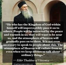 Elder Thaddeus Of Vitovnica Kingdom Of God Within Us God The Kingdom Of God Spiritual Teachers