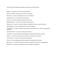Some of the technologies we use are necessary for critical functions like security and site integrity, account authentication, security and privacy preferences, internal site usage and maintenance data, and to make the site work correctly. The Most Common Laboratory Apparatus And Their Uses Are Listed Below Electrical Resistance And Conductance Physical Quantities