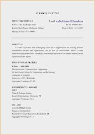 Cv Format For Hotel Management Fresher Resume Resume Sample 13439