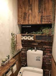 真似したい 生活感丸出しのトイレットペーパーを素敵に収納するアイディア folk トイレ インテリア トイレ リメイク 暮らしのレシピ