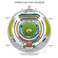 34 Complete Map Of The Oakland Coliseum